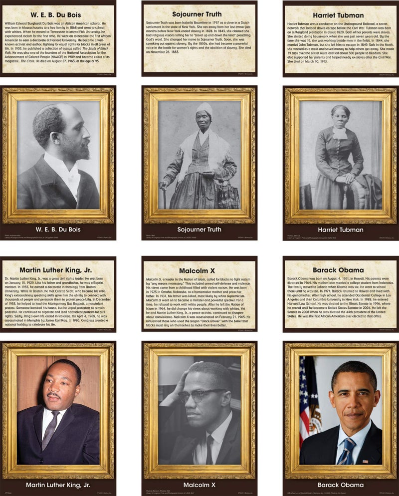 Edupress Influential Black Americans Accents (EP63245) - Image 1